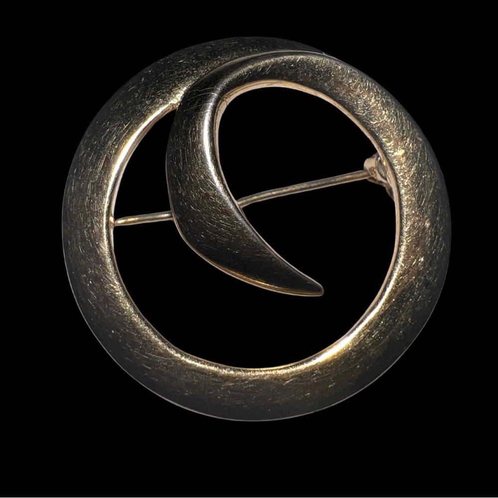 Lunar Elegance Brooch by Monet
